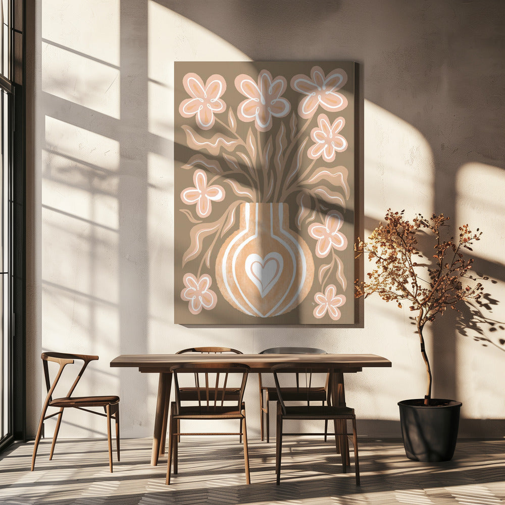 Calm Flowers | Canvas
