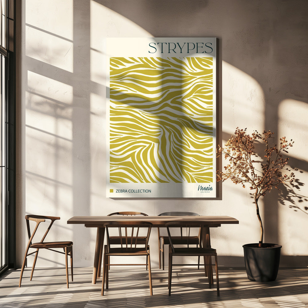 STREIFEN. Zebra Kollektion | Leinwand