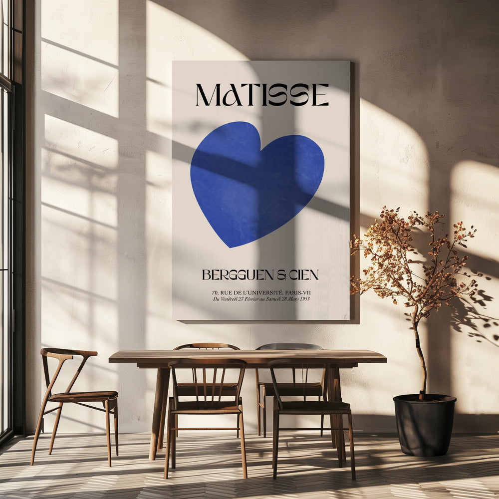 Blue Heart | Canvas