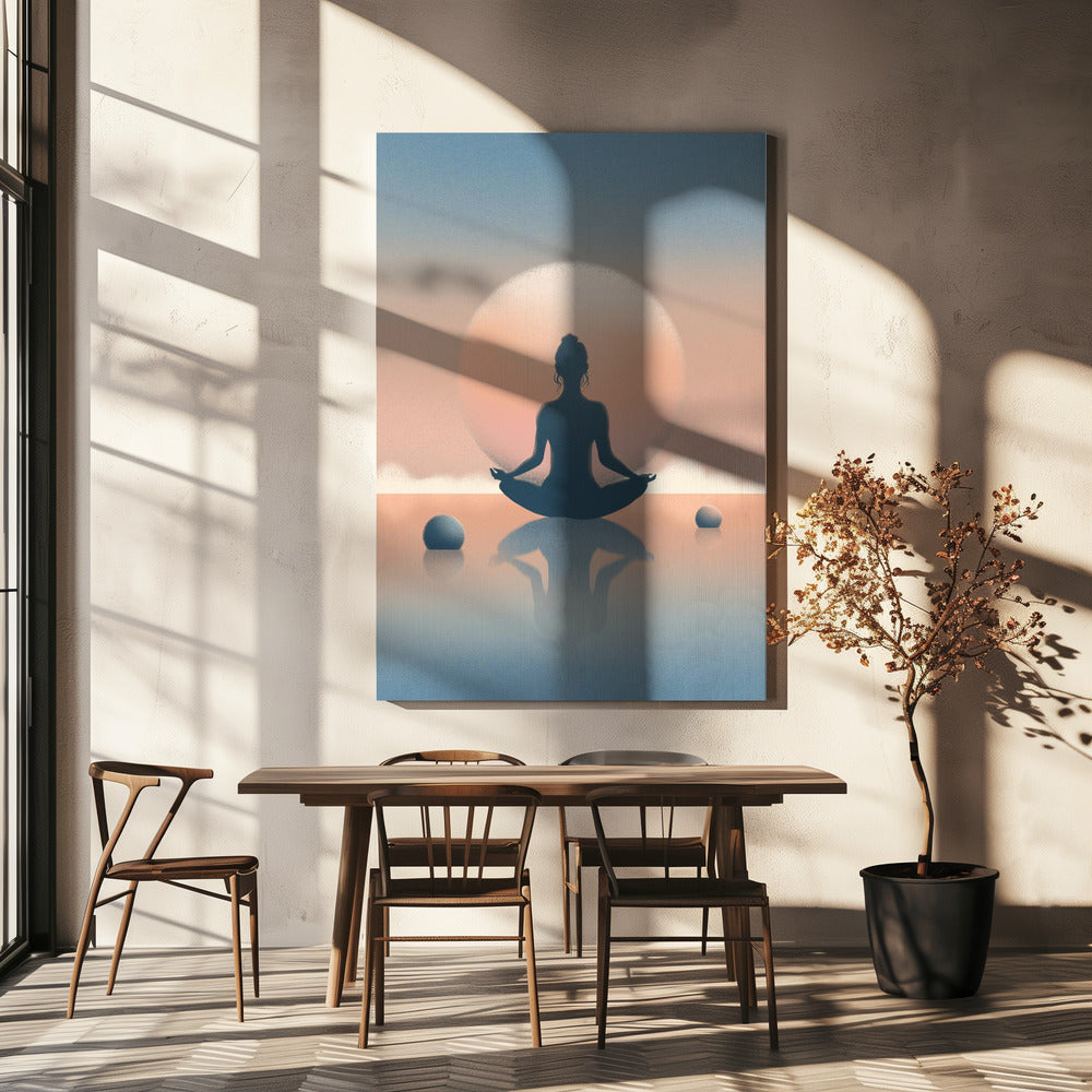 Sonnenuntergangsgedanken | Leinwand