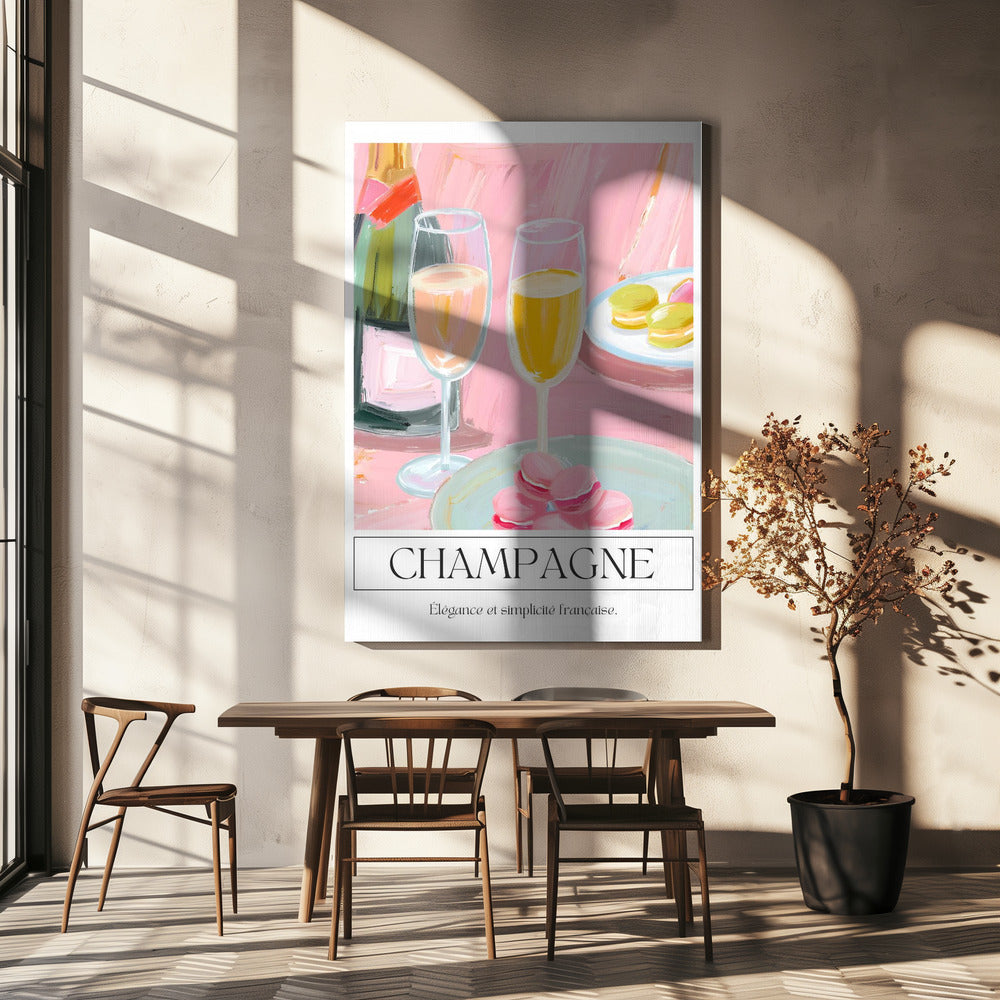 Champagner | Leinwand