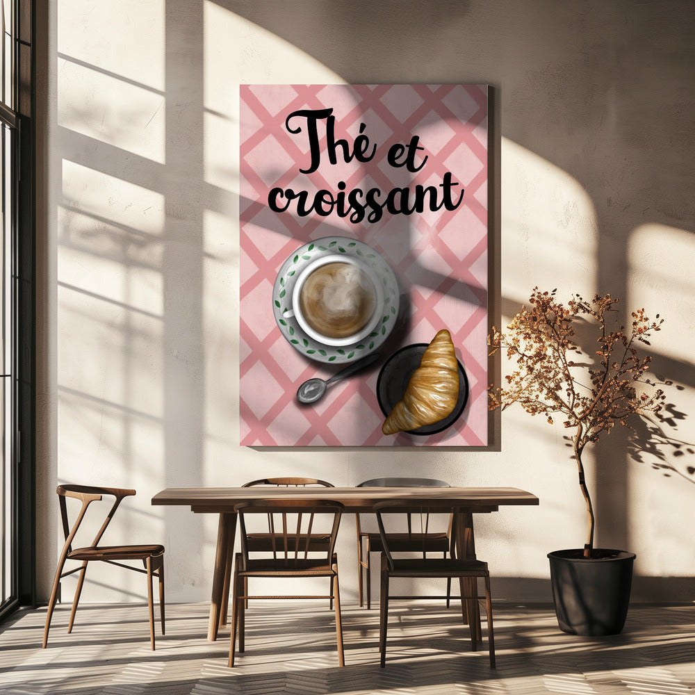 The Et Croissant | Canvas