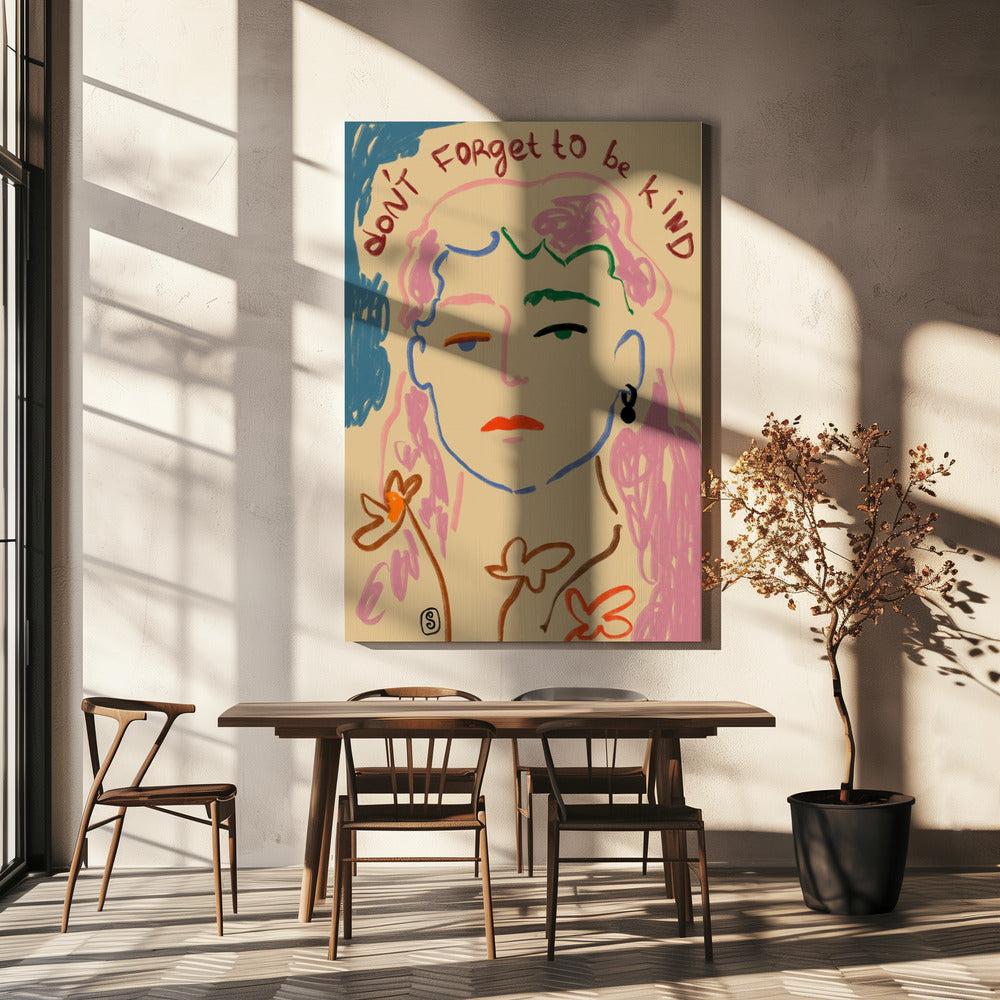 Don’t forget to be kind | Canvas