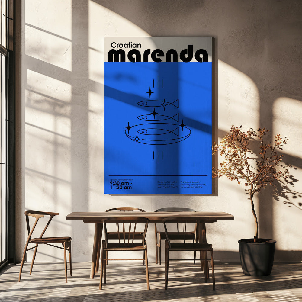 Croatian Marenda | Canvas