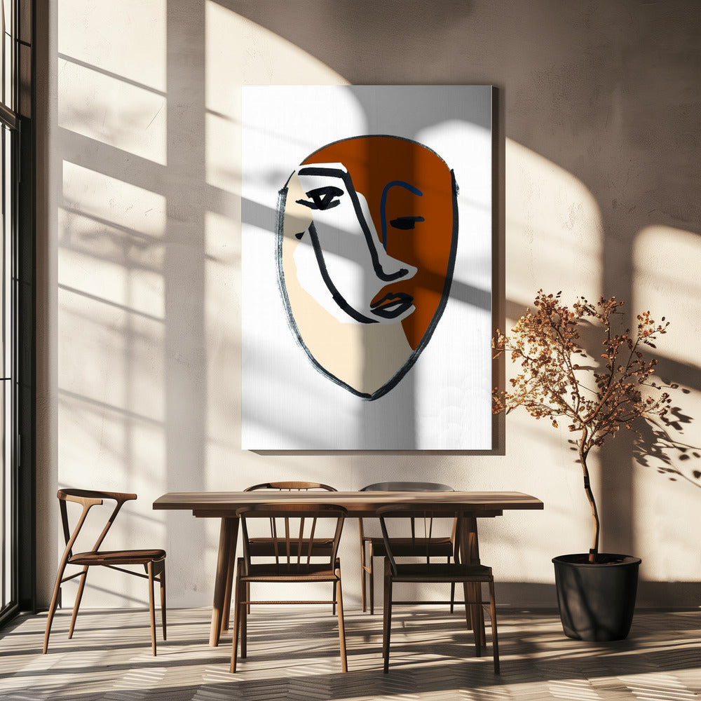 Visage No 5 | Canvas