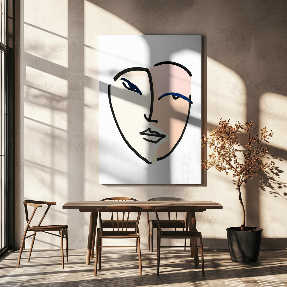 Visage No 6 | Canvas