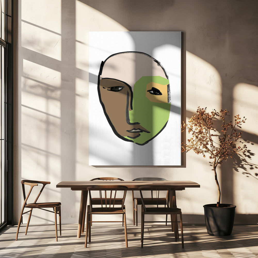 Visage No 6 | Canvas