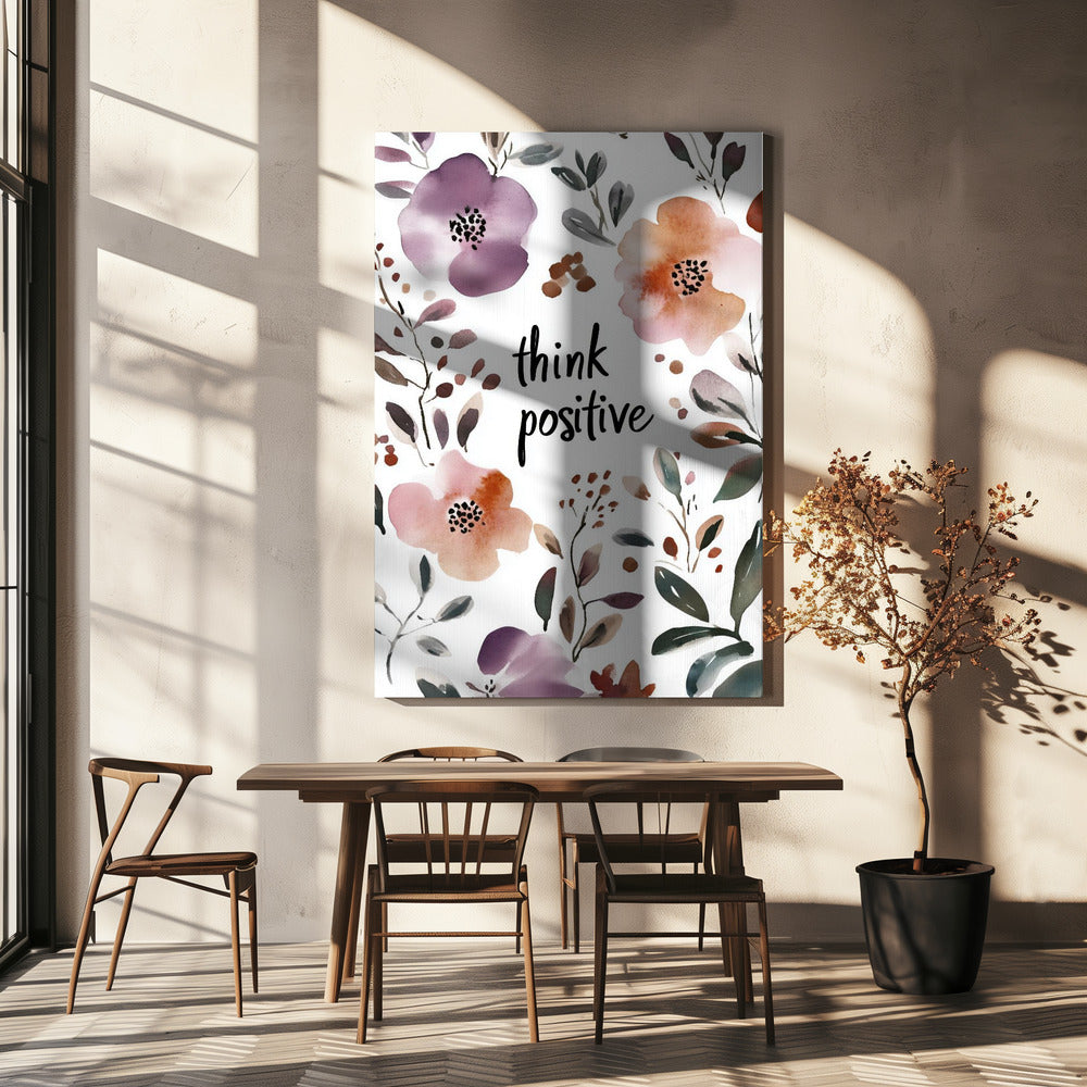 Floraler Positivitätsschub | Leinwand