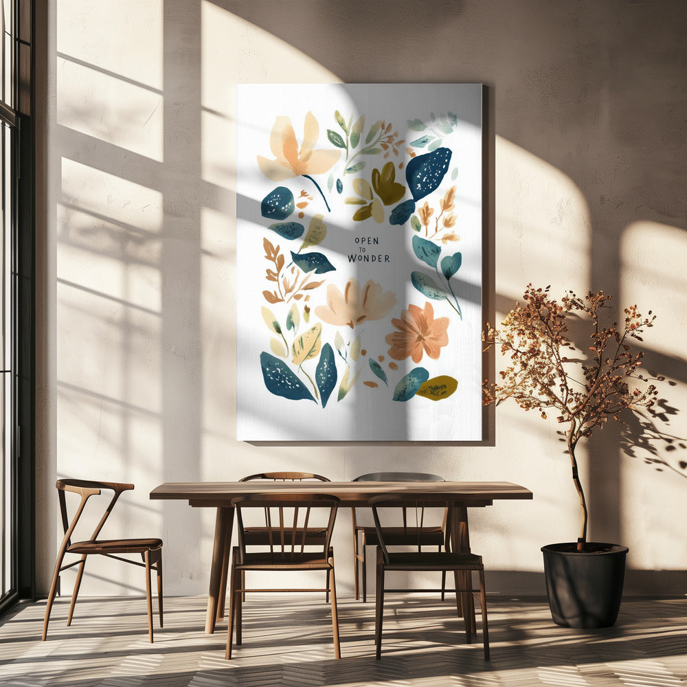 Floral Whimsy Bloom | Canvas