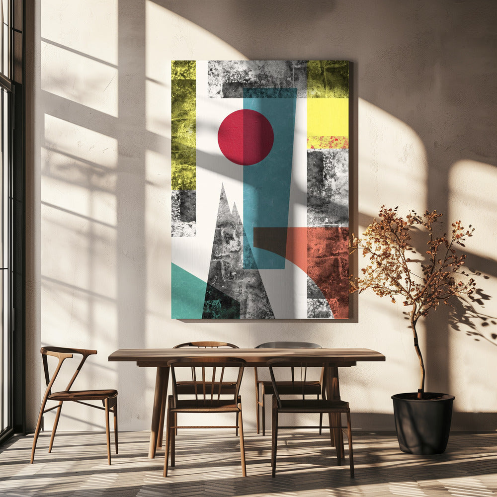 Geometrische Texturen 4 | Leinwand