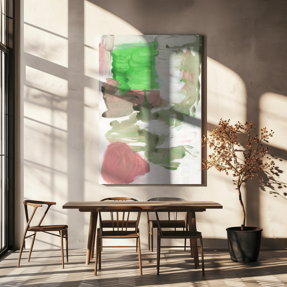 Aquarelle Organic Shapes 3 | Canvas