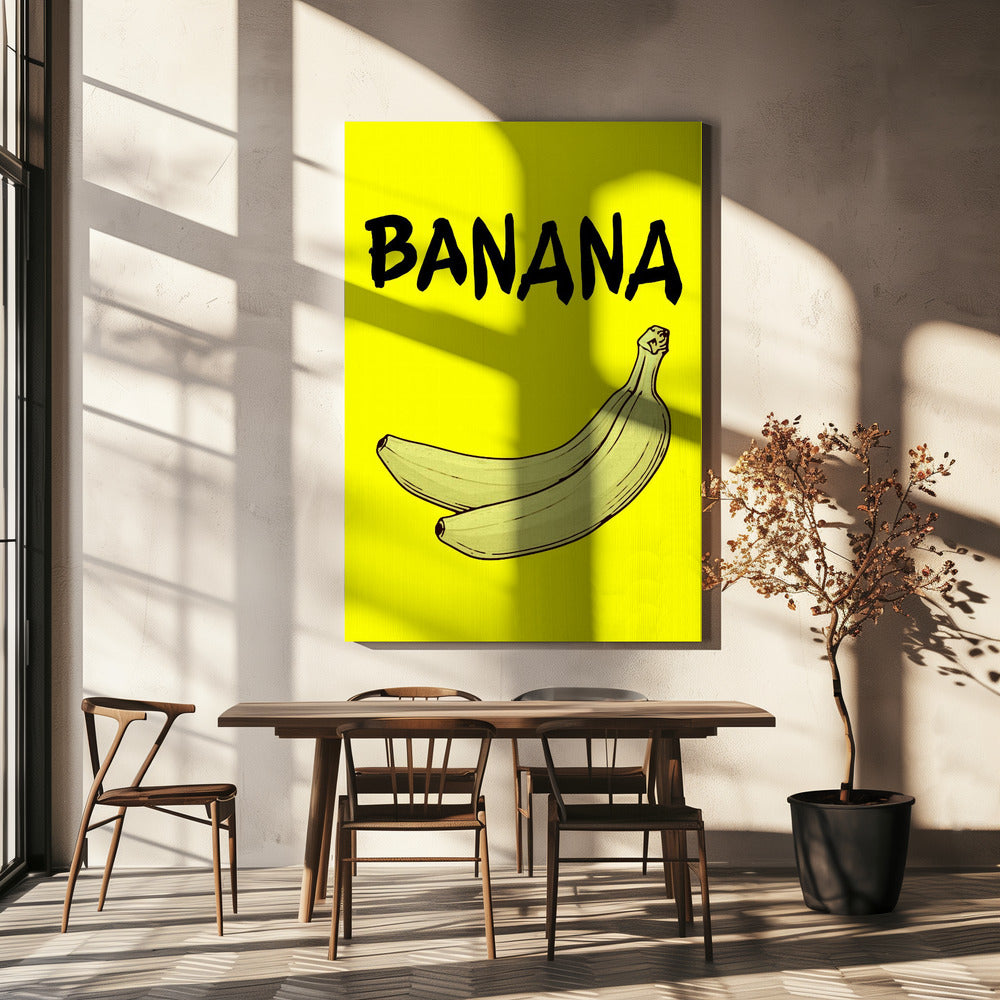 Banane | Leinwand