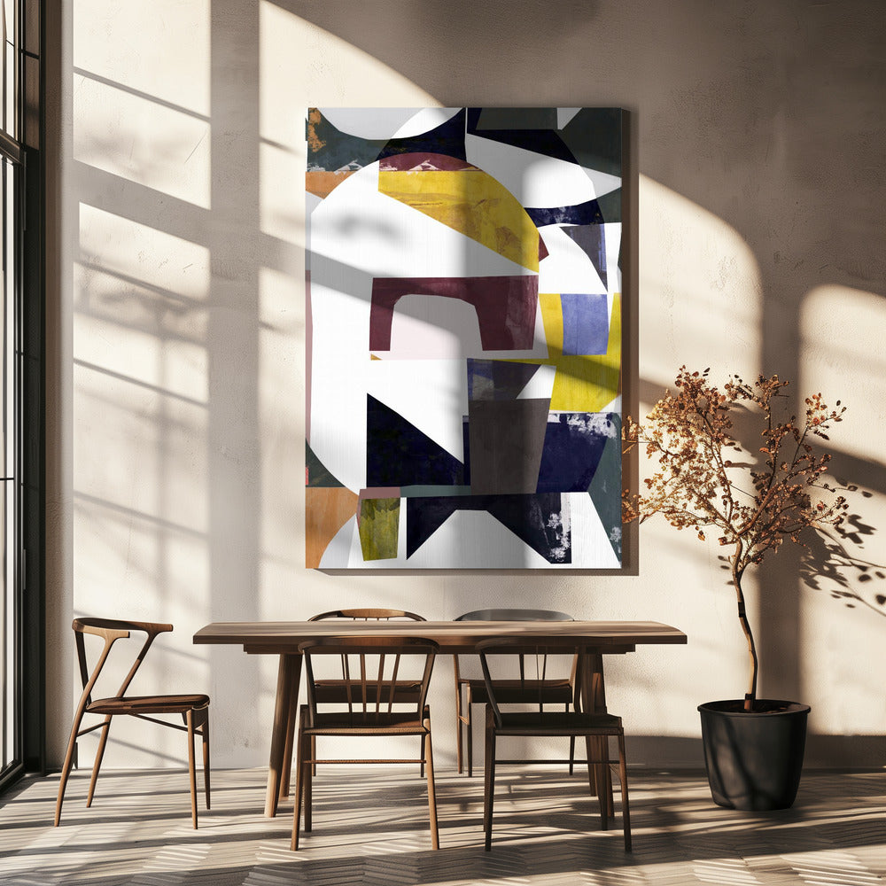 Abstract Cut Outs No 1 | Canvas