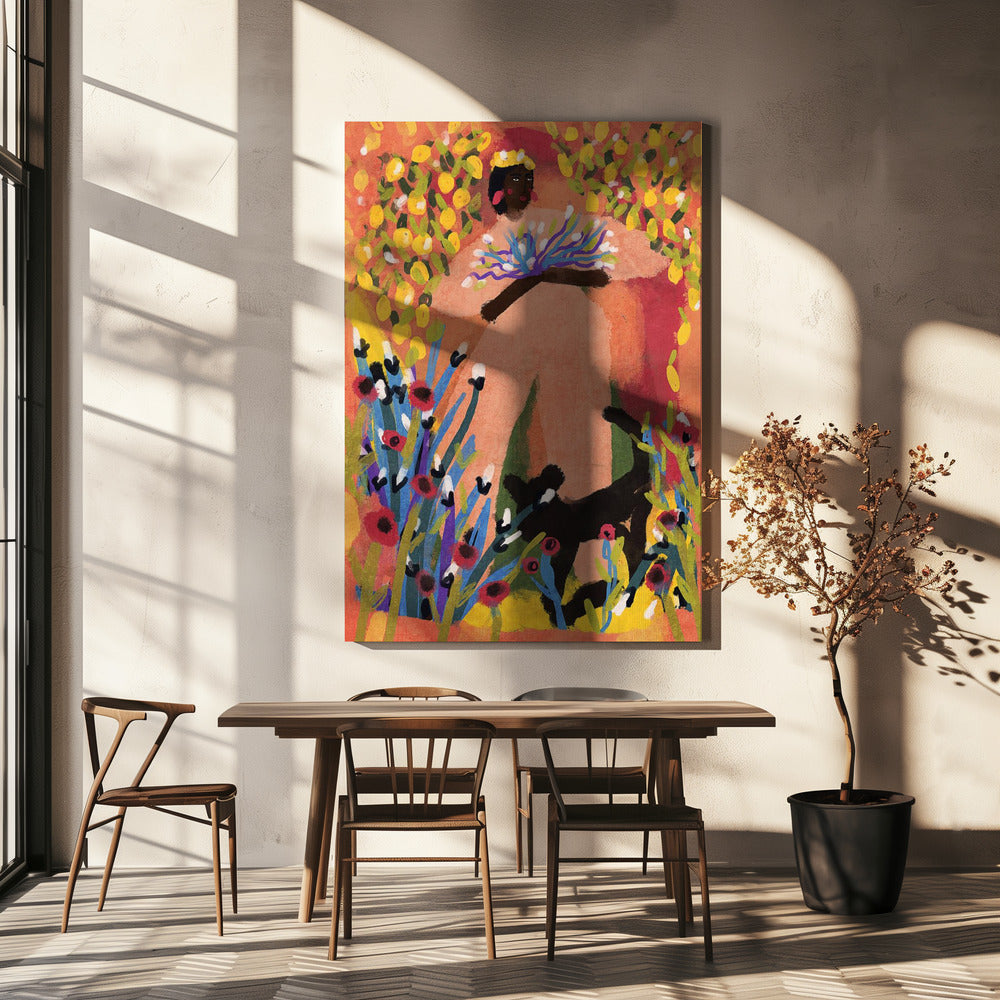 My lemon garden | Canvas