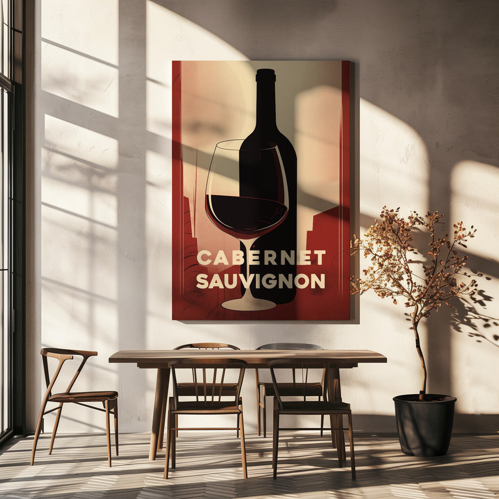 Rotwein Nr. 3 | Leinwand