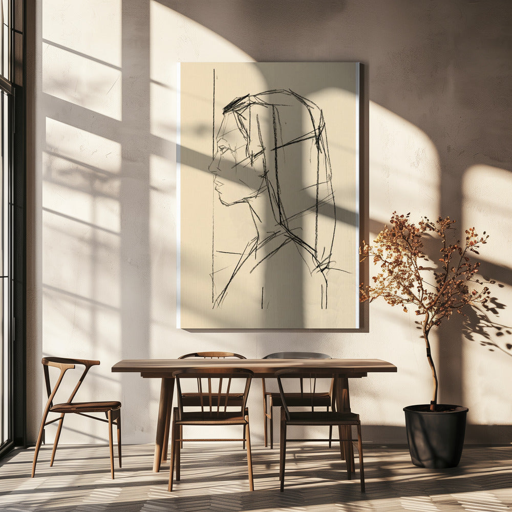 Étude Féminine No.6 | Canvas