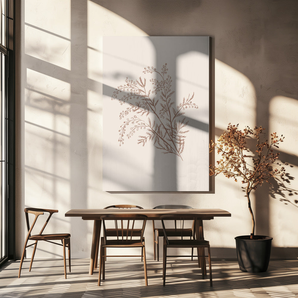 Acacia Botanical Branch | Canvas