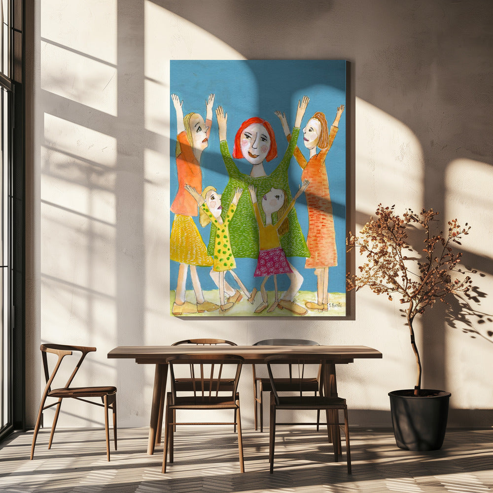 Lebensfreude | Leinwand