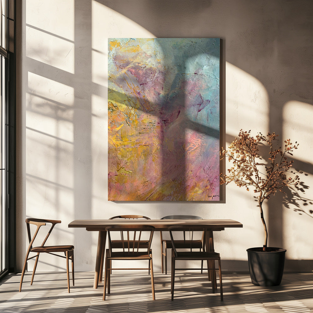 Pastellrosa Träume | Leinwand