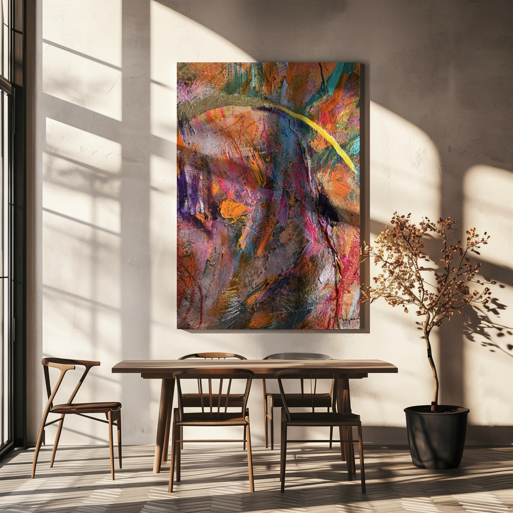 Vibrant Tempest | Canvas