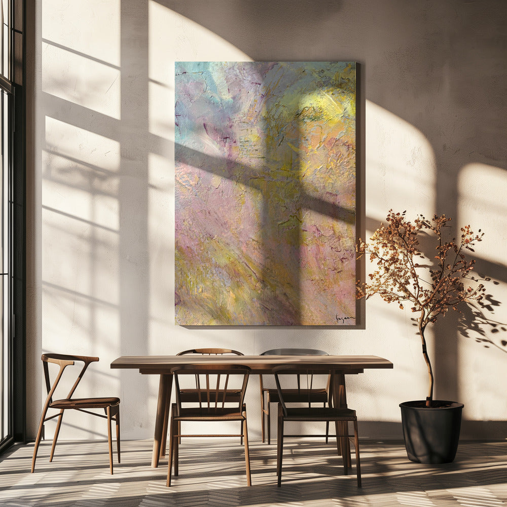Pastellrosa Träume | Leinwand