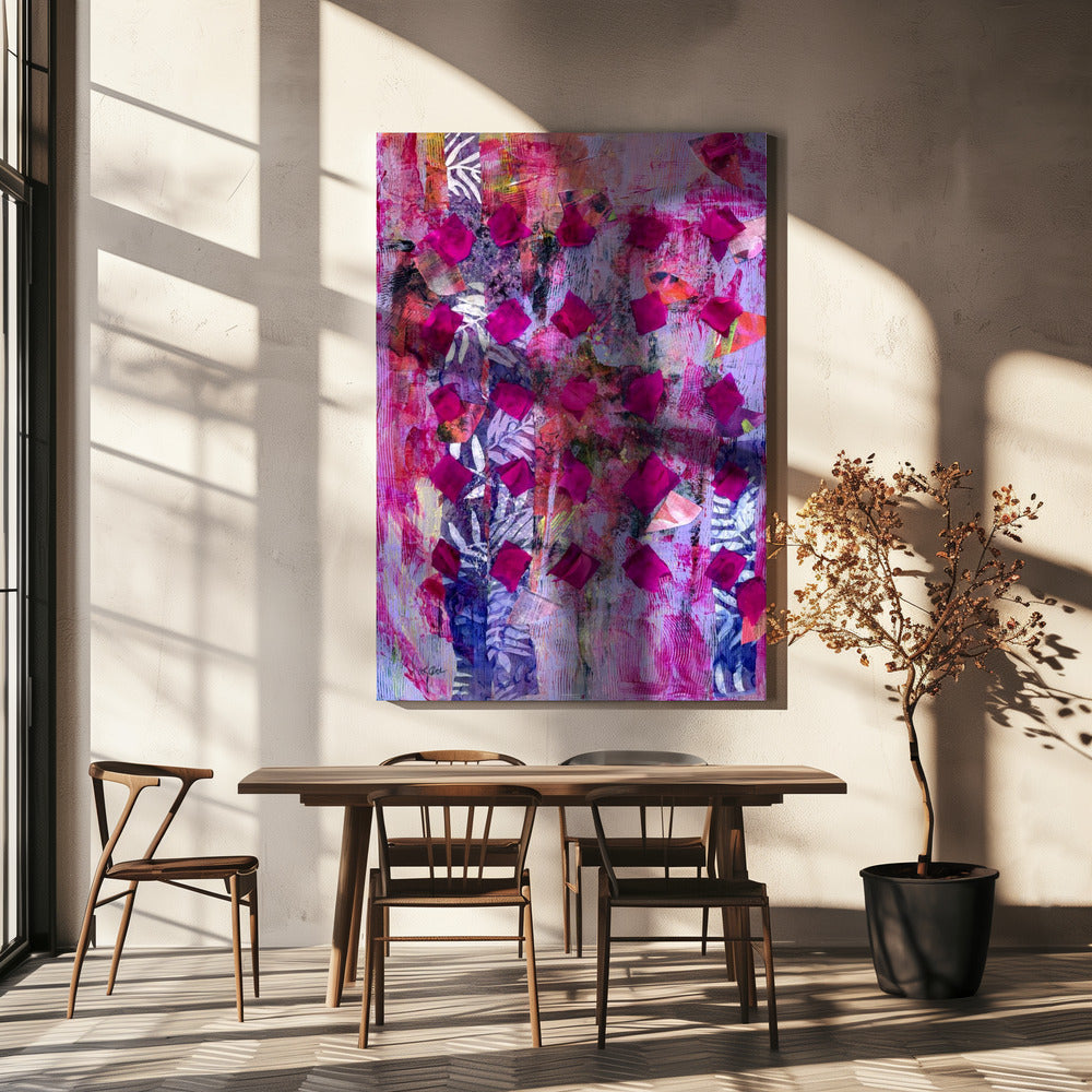 Unter Rosen | Leinwand