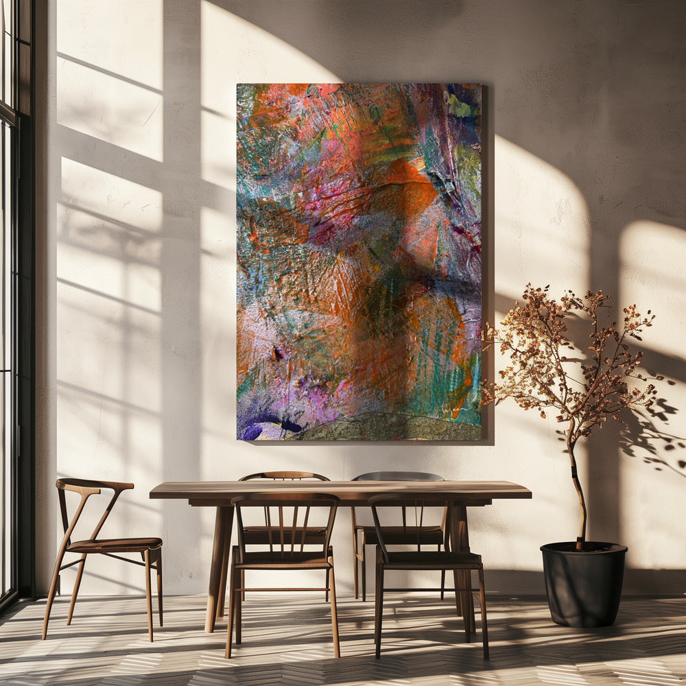 Lebendiger Wandteppich | Leinwand