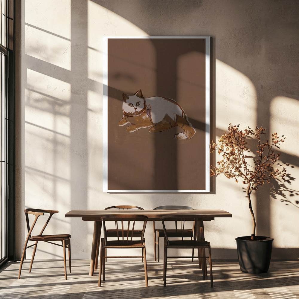 Purrfectly Mocha 7 | Canvas