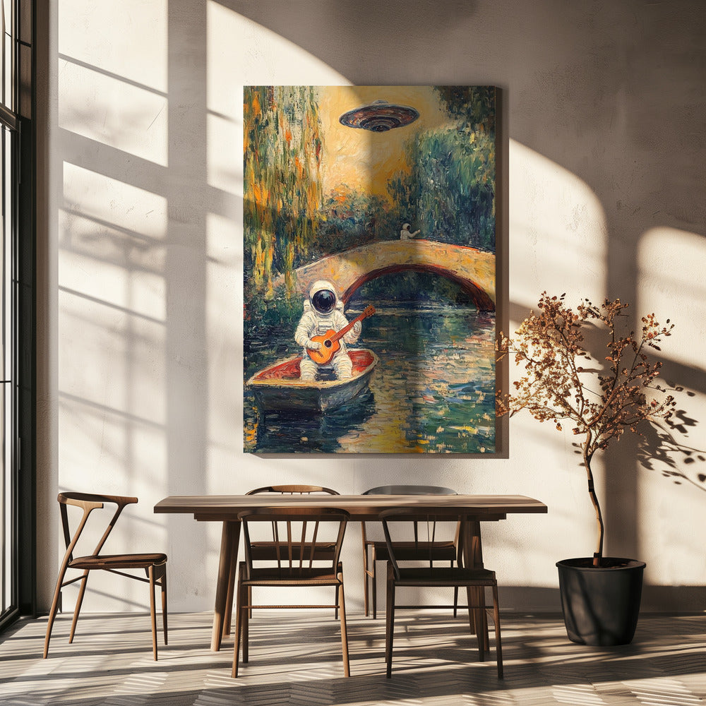 Ballade zum Fluss | Leinwand