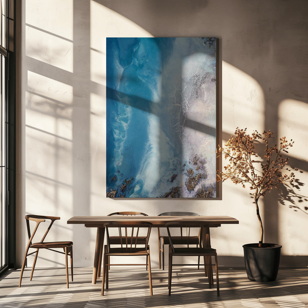 Aerial Beach - Seaside Whispers 1 | Canvas