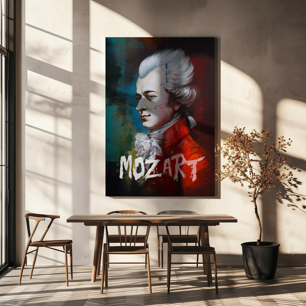 Mozart | Leinwand