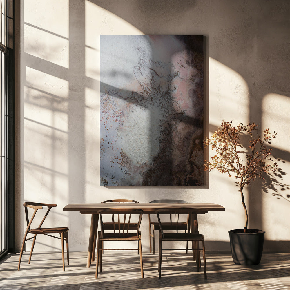 Lake Eyre Upscaled – Rote Erdstimmung | Leinwand