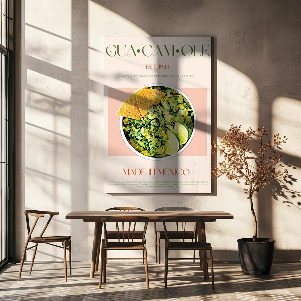Guacamole-Genuss | Leinwand
