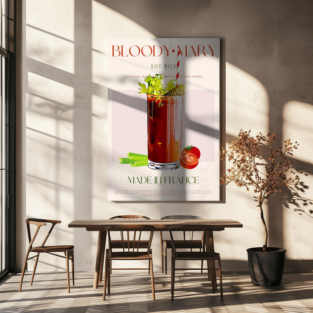 Klassischer Cocktailgenuss | Leinwand