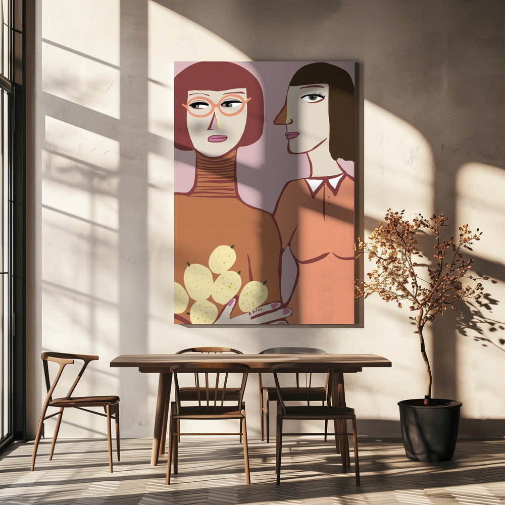 Freundschaft | Leinwand