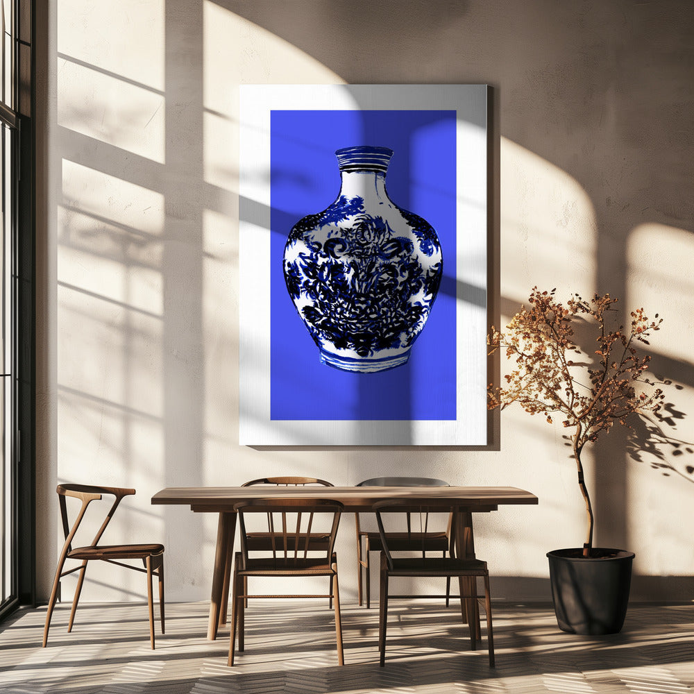 Blaue Weidenträume 2 | Leinwand