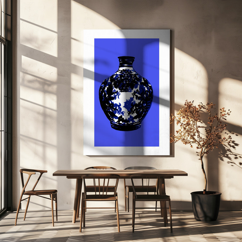 Blaue Weidenträume 3 | Leinwand