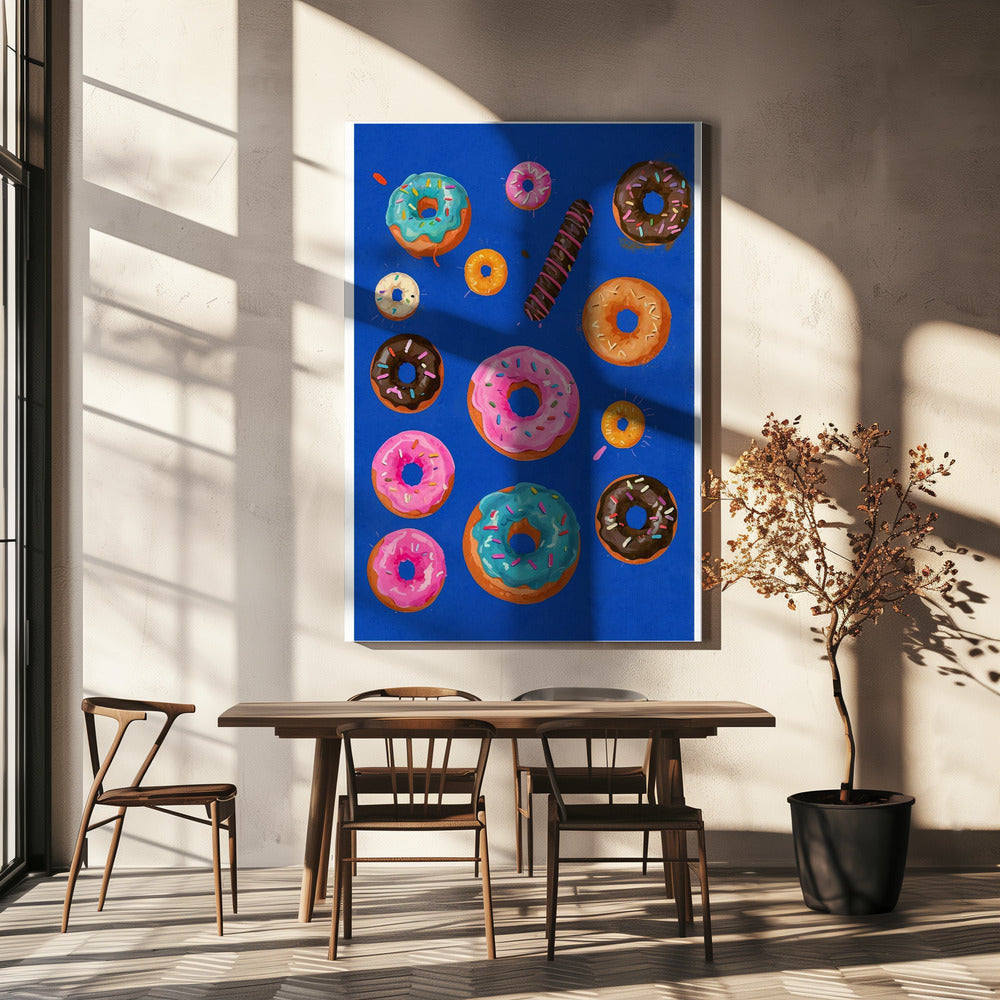 Donut Delight Leinwand | Leinwand