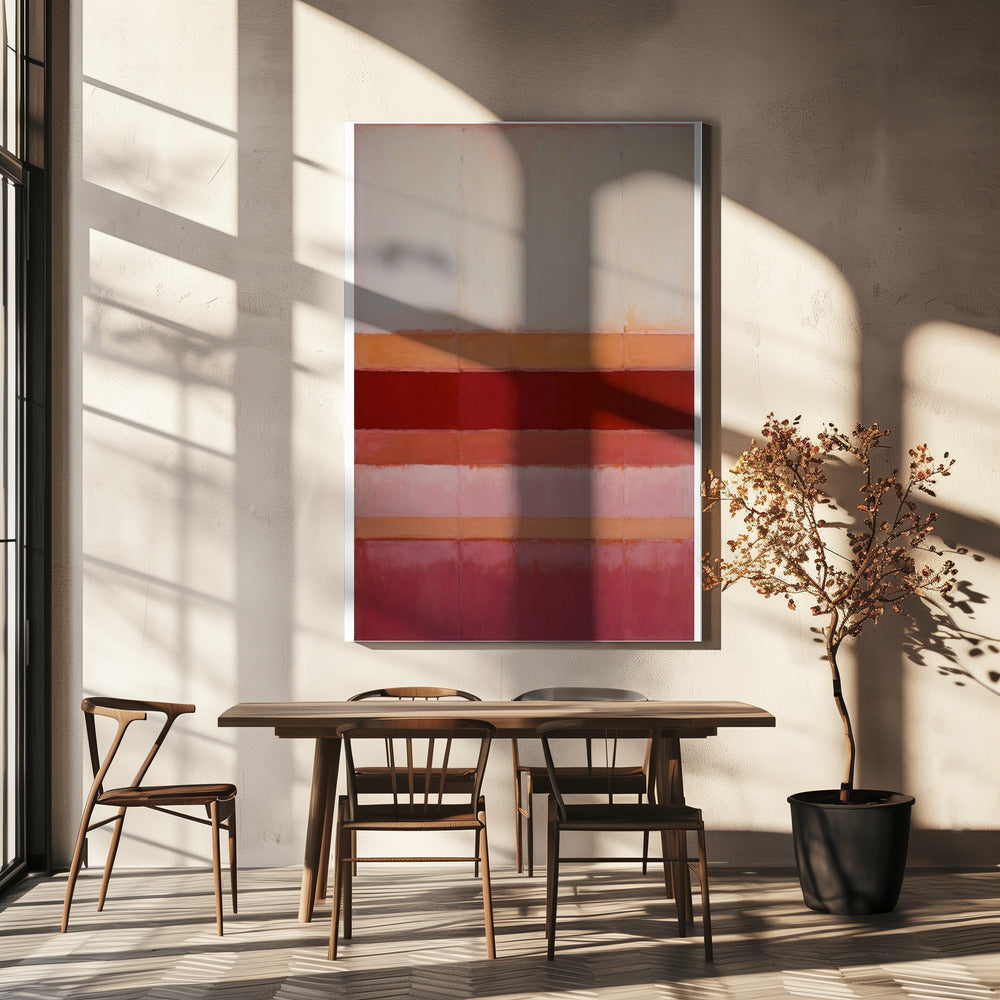 Warmer Horizont | Leinwand