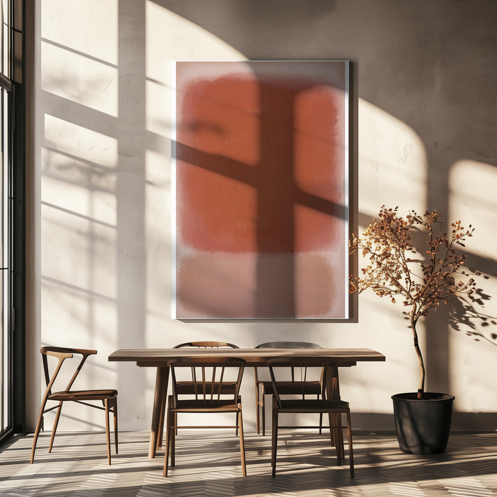 Rostfarbene Harmonie | Leinwand