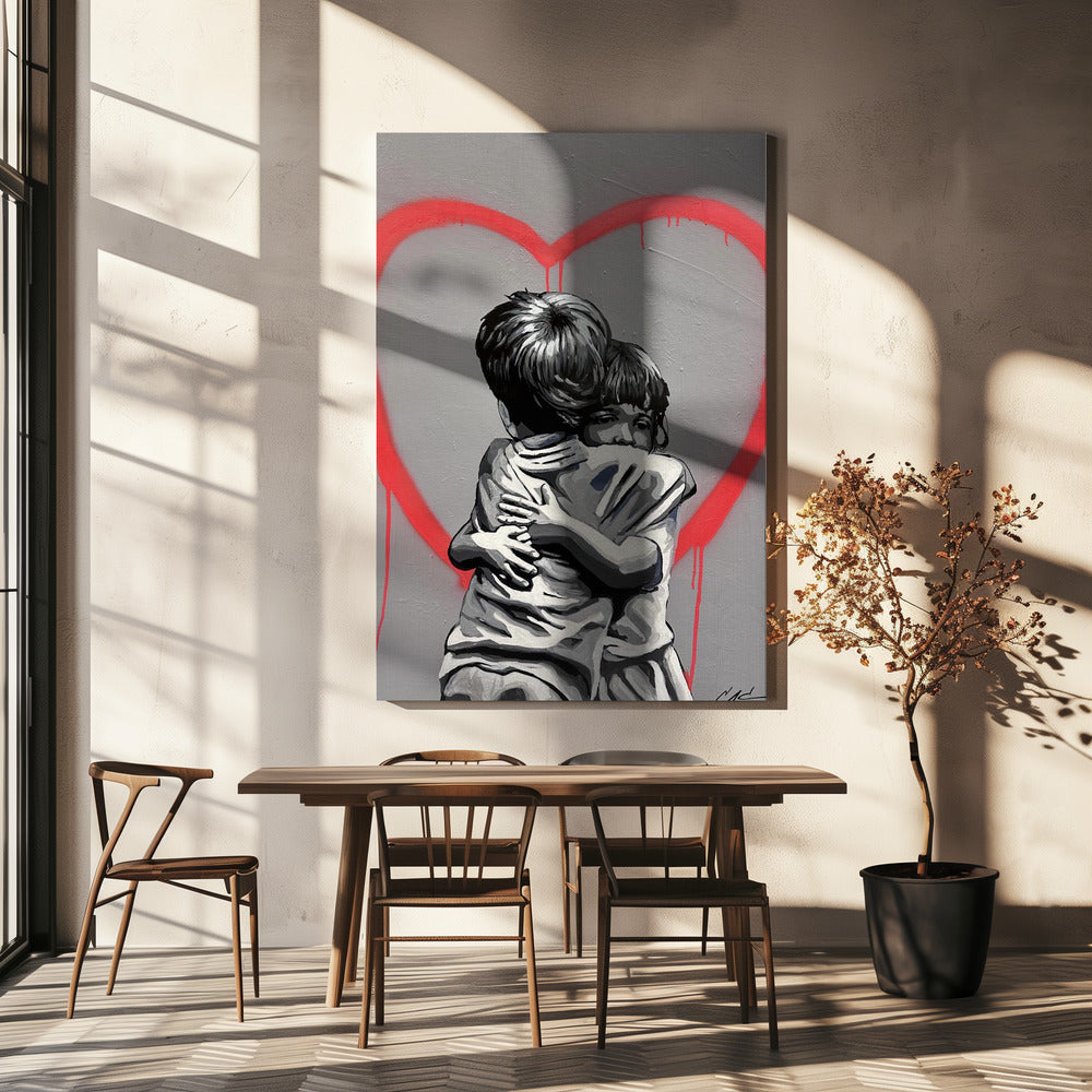 Embrace Pf Innocence | Canvas
