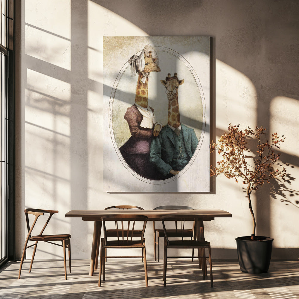 Hochklassiges Paar | Leinwand