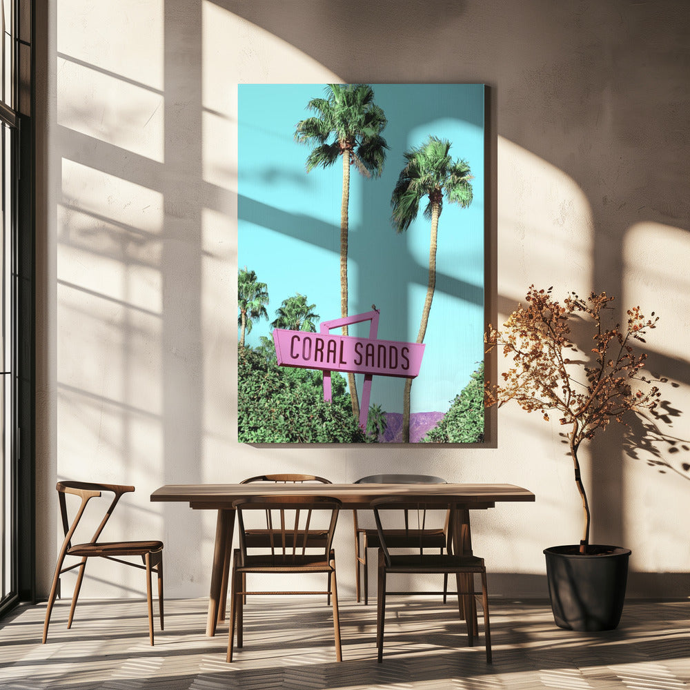 Retro-Paradies-Vibes | Leinwand