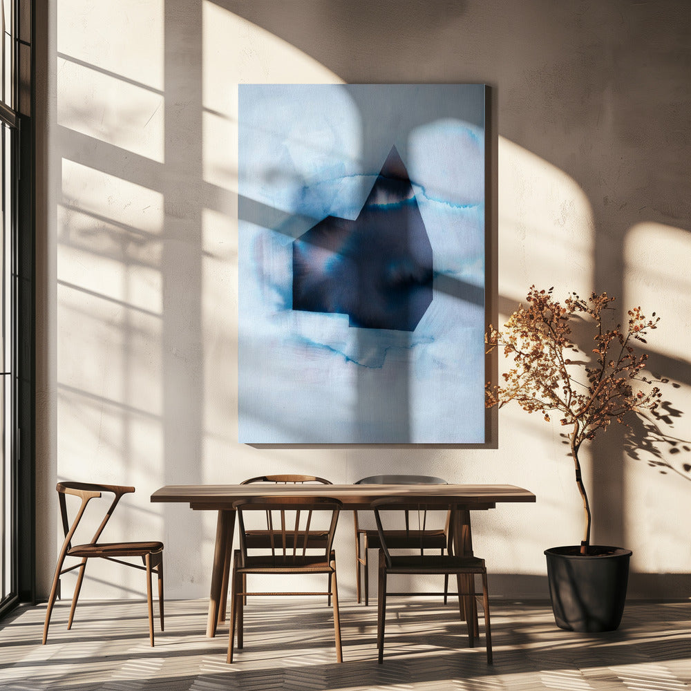 Geometric Shape with a Gradient | Canvas