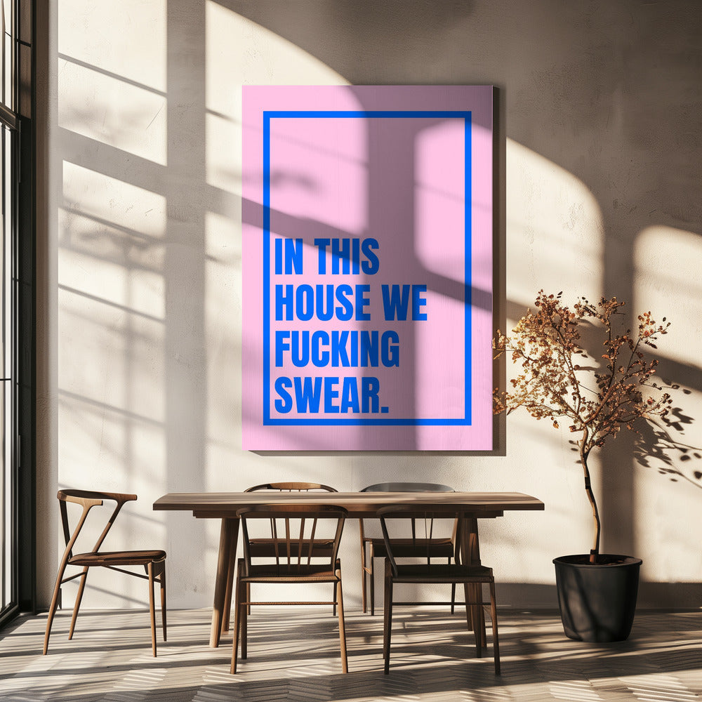 Bold House Statement | Canvas