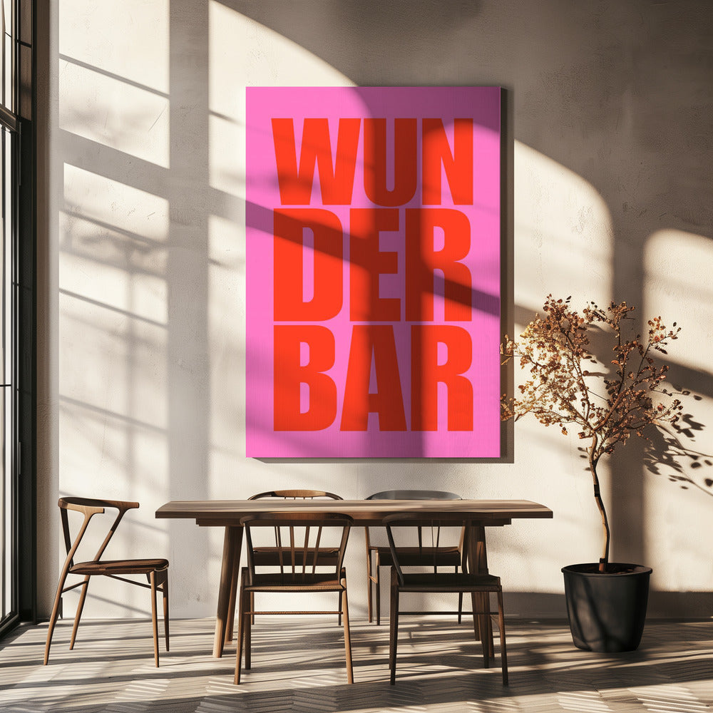 Mutige Wunder | Leinwand