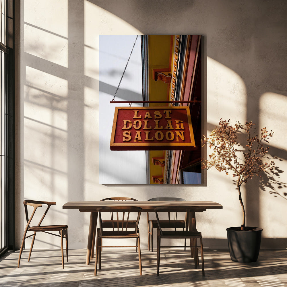 Last Dollar Saloon | Leinwand