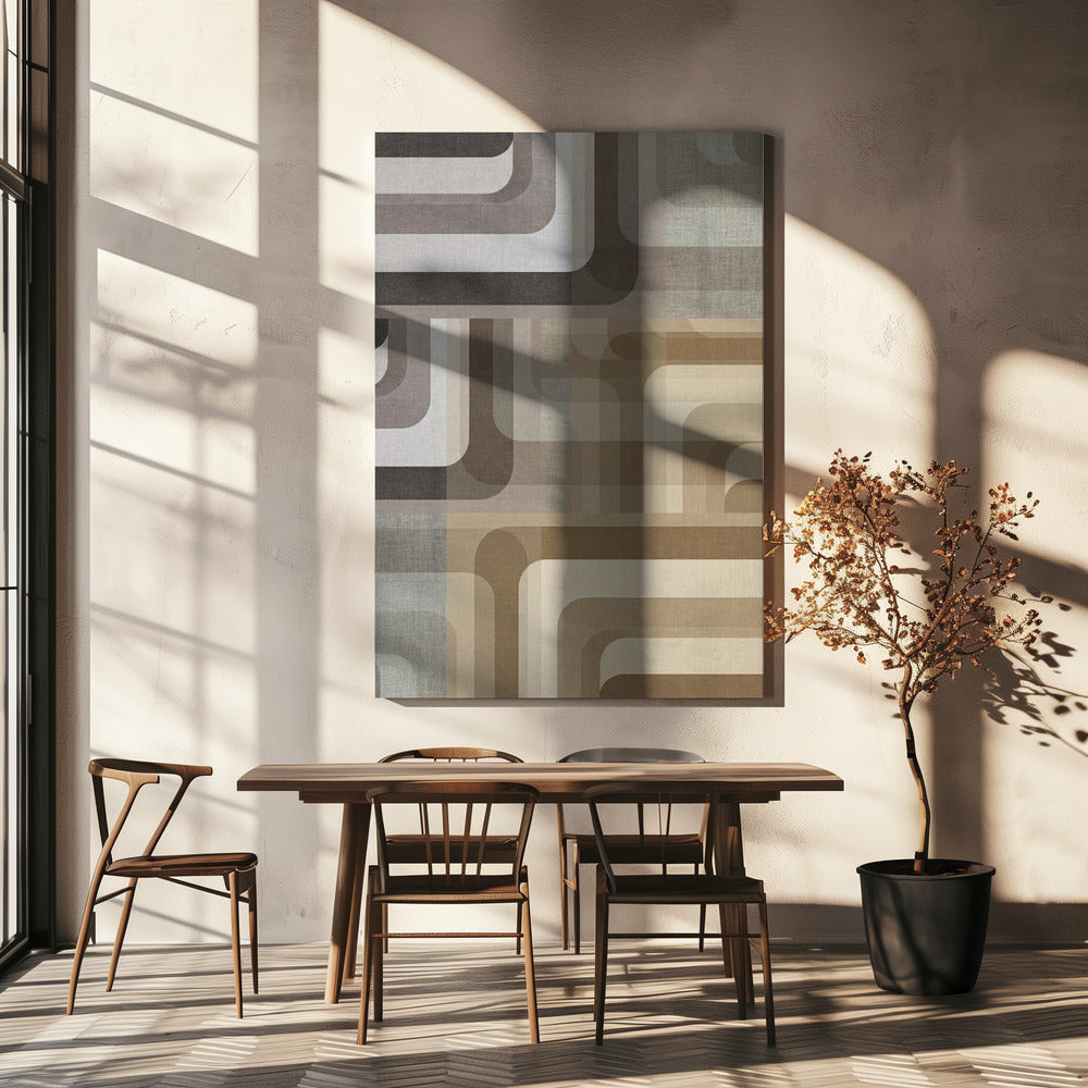 Analog Dreams Woven Stories Pattern | Canvas