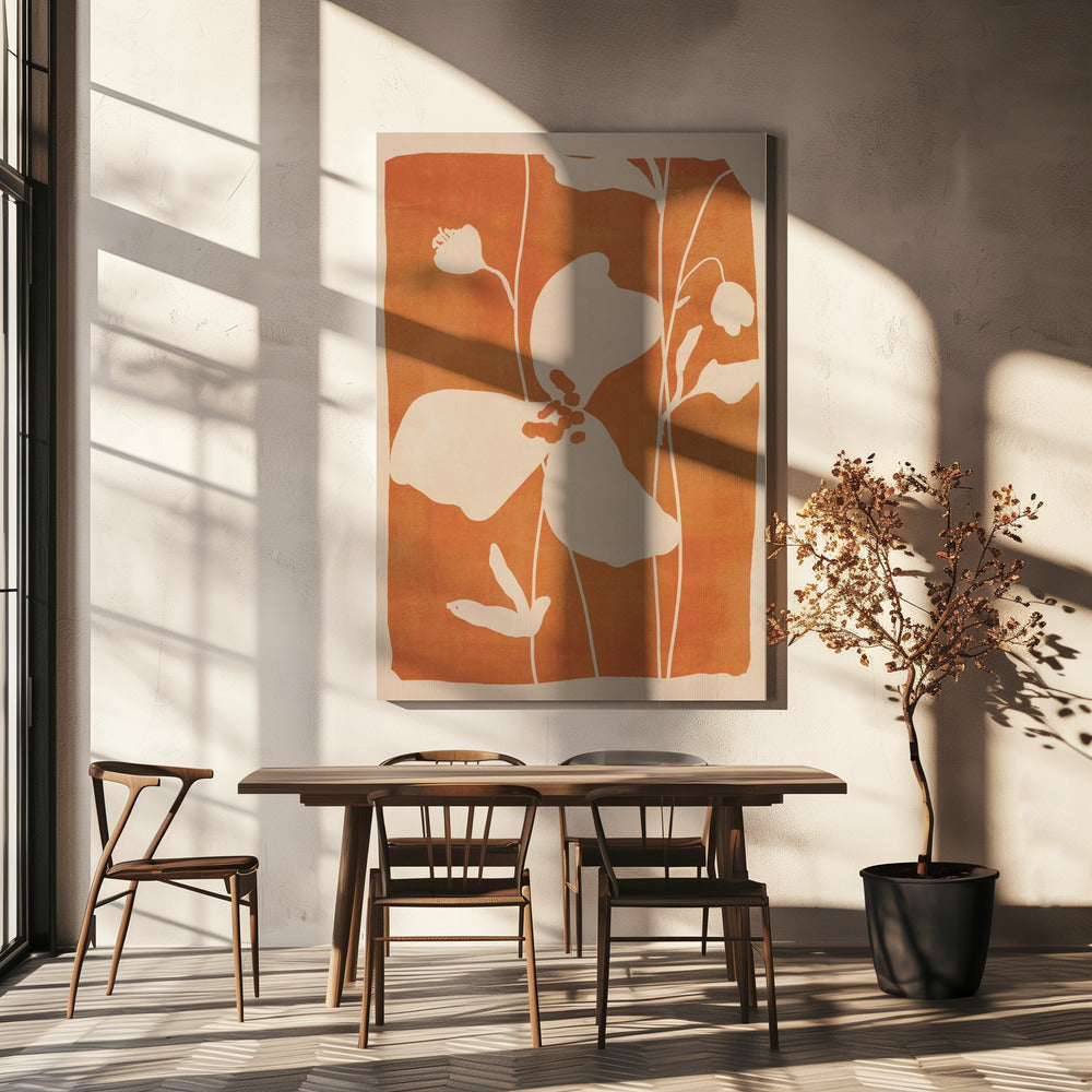 Abstract Minimal Flowers | Canvas