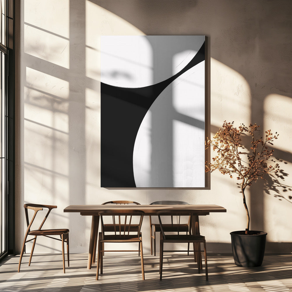 Monochrome Harmonie | Leinwand